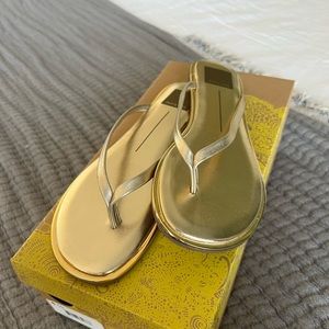 Dolce Vita Metallic Gold Sandal